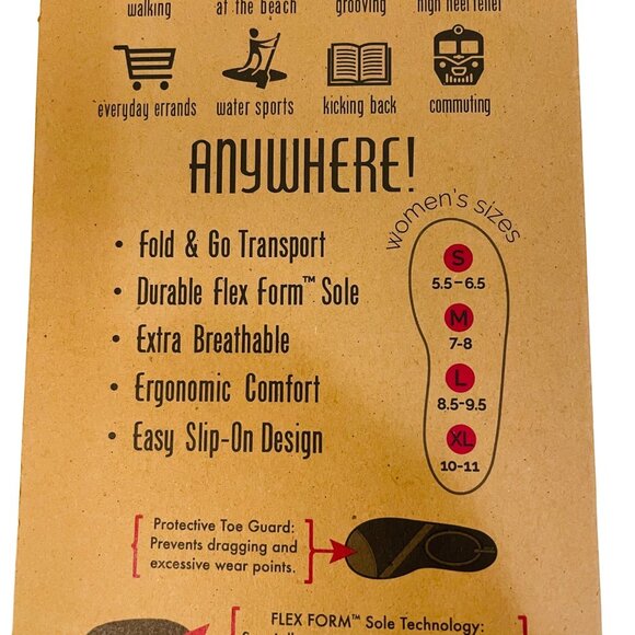 Fitkicks Active Lifestyle Footwear Slip-On Shoes Medium Flex foat - Picture 10 of 10